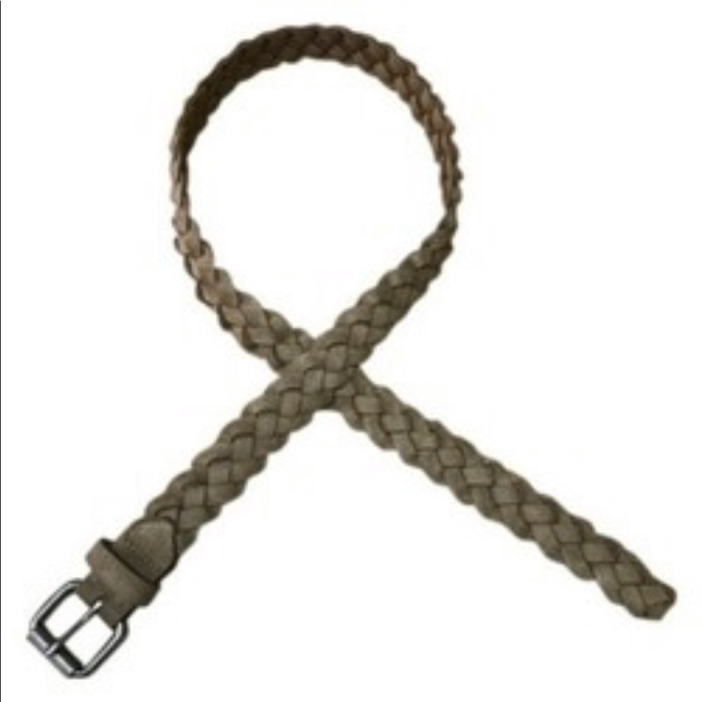 Men’s faux suede belt